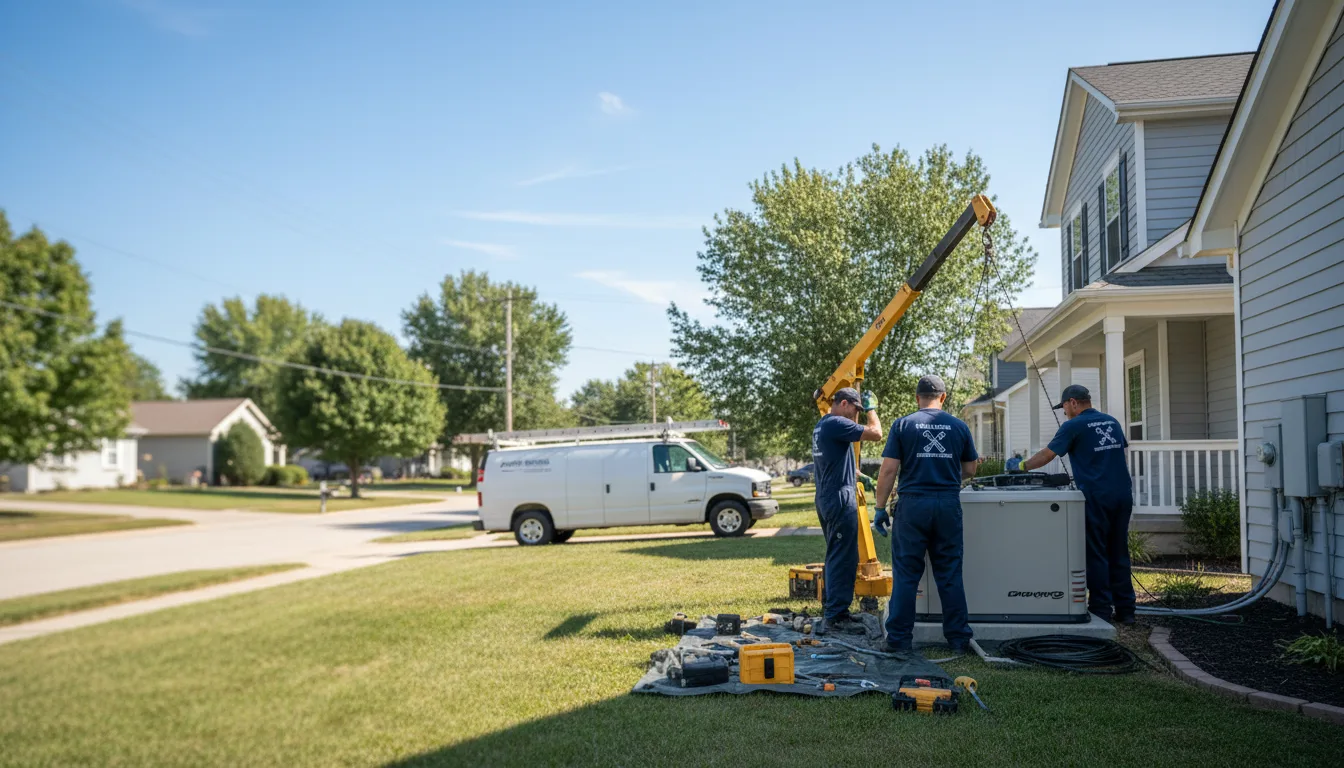 Generator Installation in Valley Park, MS near me